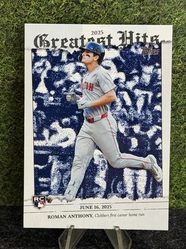 2026 Topps Series 1 Greatest Hits #GH-26 Roman Anthony RC Rookie Card Red Sox 💎