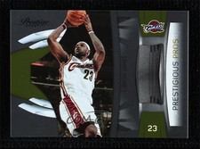 2009-10 Panini Prestige Prestigious Pros Gold 87/100 LeBron James #2 01vh