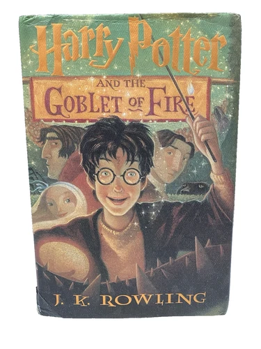 Harry Potter and the Goblet of Fire Book 4 1st Edition 2nd Print Hardcover