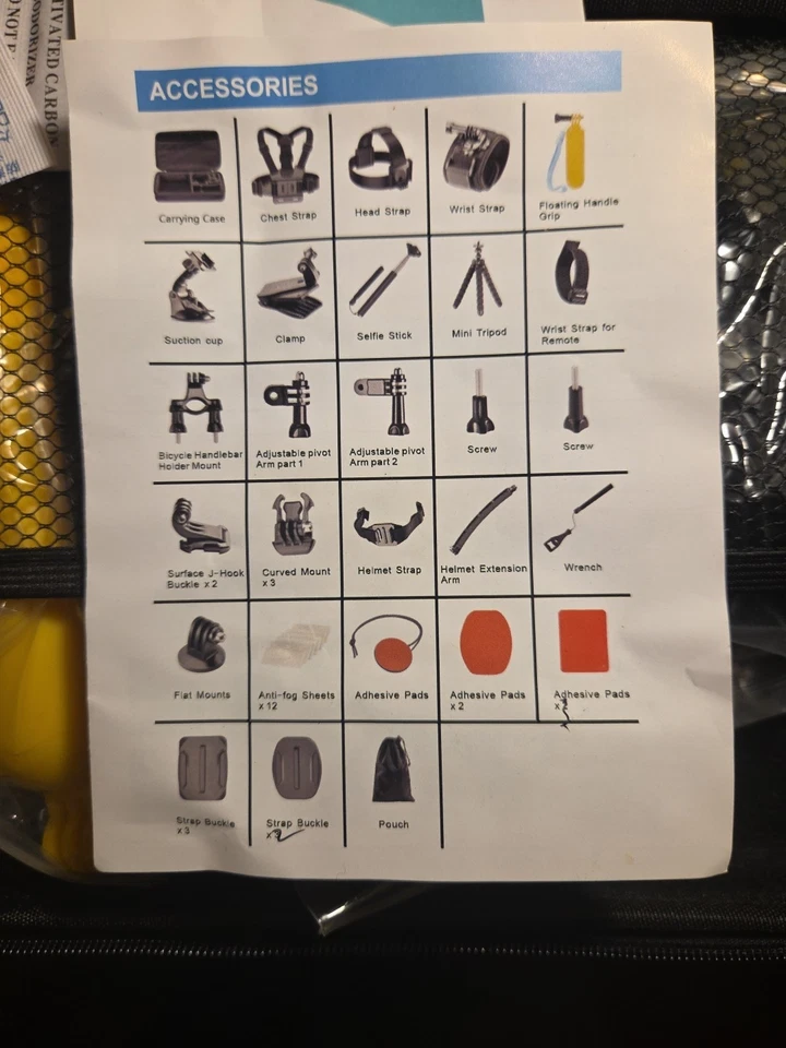 Neewer 10085441 50-In-1 Action Camera Accessory Kit for GoPro Models 🔥 - Image 2 of 4