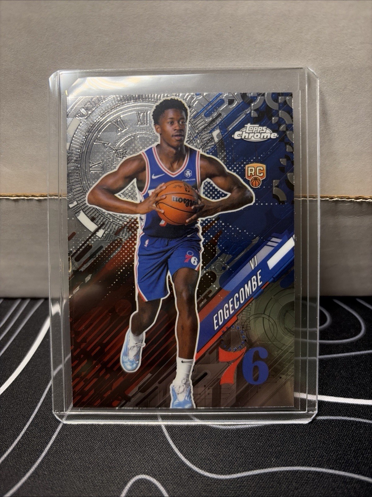 🌟VJ Edgecombe RC #GT-18💥GO TIME💥ROOKIE - 76ers - 2025 TOPPS CHROME