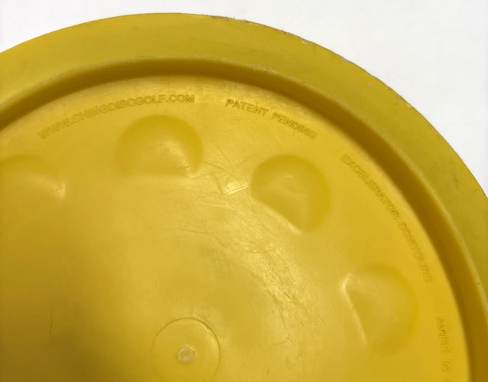 Ching Power Velocity Vintage Golf Disc PFN OOP 165g Scaled Used - Image 4 of 4