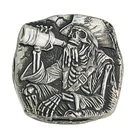 Mutiny Metals The Pirates Only Real Love - Rum 1oz .999 Silver Poured Square