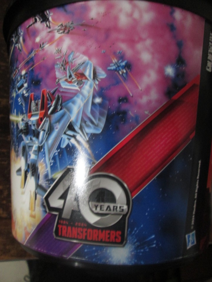 Transformers 40th Anniversary Popcorn Bucket Cinemark Collectible 2024 New eBay