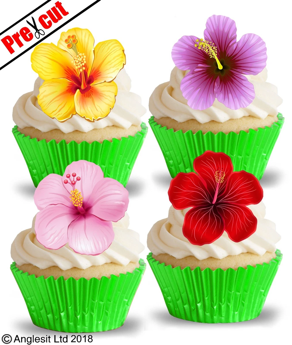 Hibiscus Flower Cake