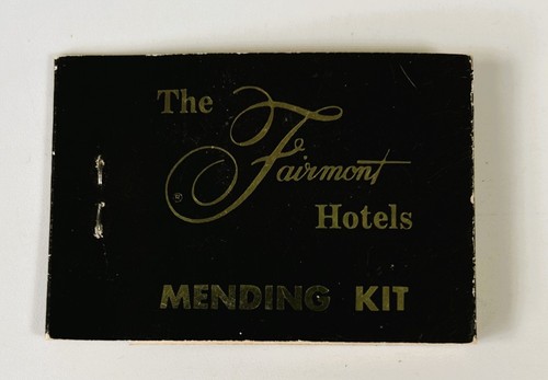 The Fairmont Hotel Vintage Sewing Kit Matchbook Style San Francisco - 第 1/3 張圖片