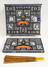 Satya Super Hit Incense Sticks 1200 grams - 12 boxes of 100 gms - Free Shipping!