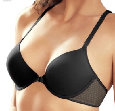 B.TEMPT'D WACOAL b.captivating Black Underwire Racerback Bra Womens 32B 34D