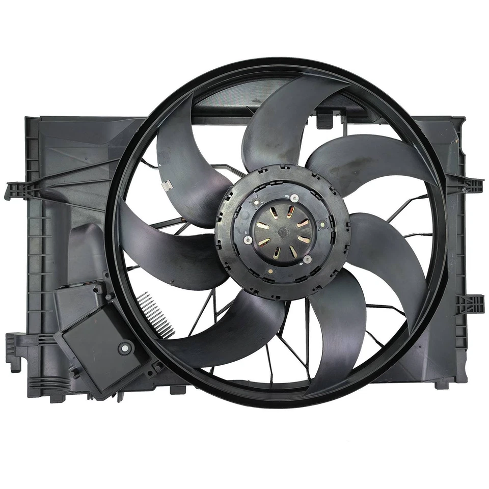 Conjunto de ventilador de refrigeración del radiador para Mercedes-Benz C230 C240 C280 C320 C32 C55 AMG Foto 2 de 4