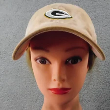 NFL GREEN BAY PACKERS Womens Cap Hat Embroidered Strapback Adjustable REEBOK