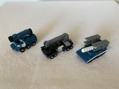 Transformers Armada Night Attack Mini Con Team Scattor Broadside Fetch Read Desc