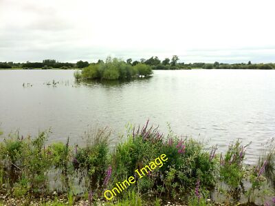 Photo 6x4 Lake by Willowbrook Farm Wychnor Bridges Just north of the Nati c2012
