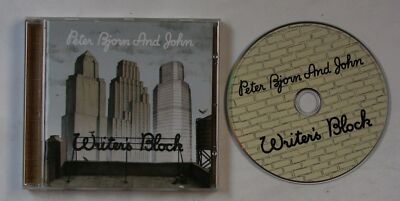 Peter Bjorn And John Writer's Block UK CD 2006 Indie