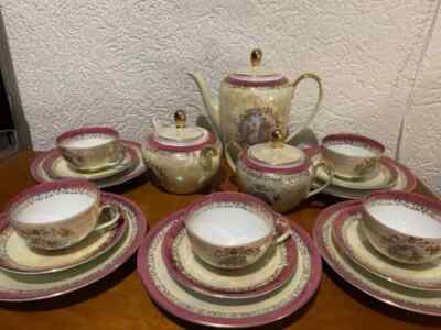 Kaffeeservice incl. 2 Teekanne, 5 Personen, 18 tlg., Fortuna Eisenberg