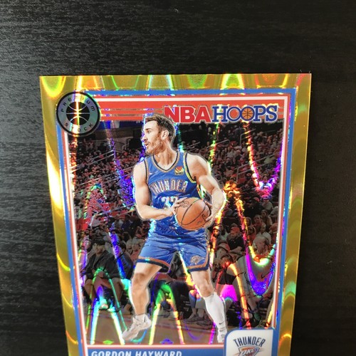 Gordon Hayward 10/10 Gold Seismic Prizm 2023-24 NBA Hoops Premium Stock #263 - Picture 3 of 5