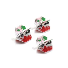 CUESOUL TERO AK4 Dart Flights Standard Shape Italian Flag Design,Set of 3 pcs