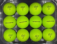 Vice Pro Neon Green AAAAA Mint 12 Used Golf Balls 5A