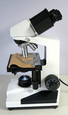 RoHS Binocular Microscope Achromatic Objectives 4x, 10x, 40X, 100X New, Open Box