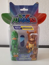 Set 2 Pyjamasques PJmasks : GEKKO & ARMADYLAN / Gluglu et Tatou héros