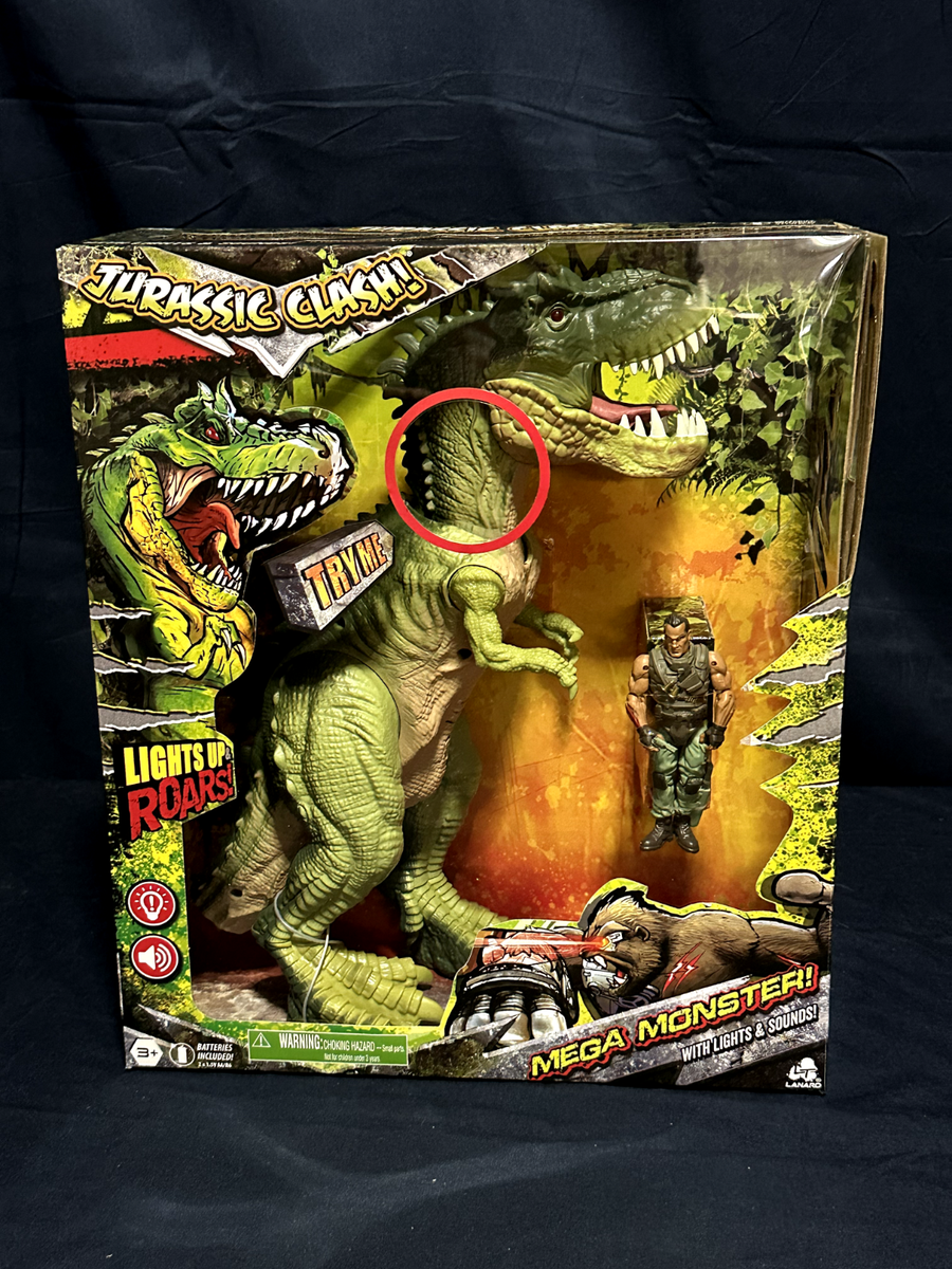 CORPS ELITE PRIMAL JURASSIC CLASH LANARD ACTION FIGURES EL JEFE T
