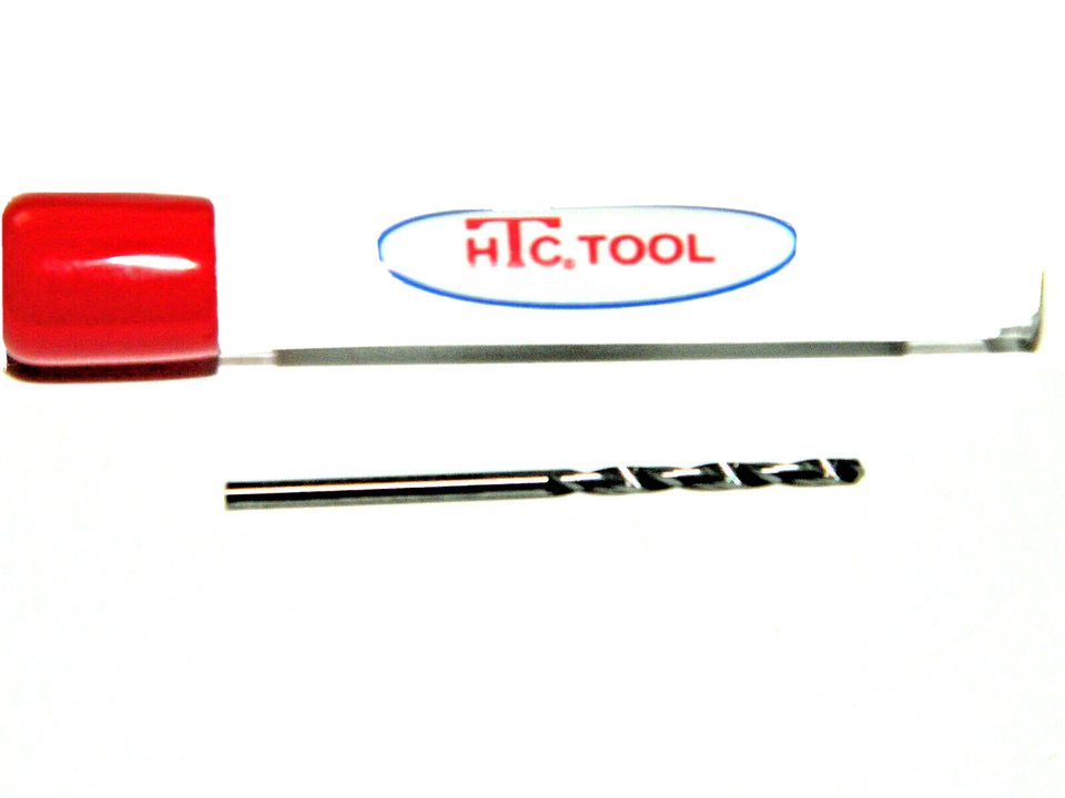 1/16" DRILL BIT Solid Carbide Jobber Length 2 Twist Made In USA HTC 550