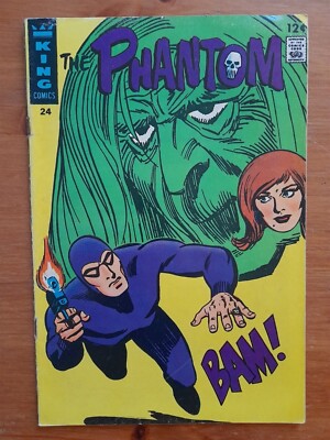 The Phantom #24 Aug 1967 VGC 4.0 ''The Riddle of the Witch''