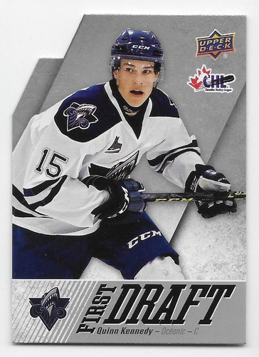 22/23 UPPER DECK CHL FIRST DRAFT Hockey (#FD1-FD35) U-Pick From List - Picture 30 of 36