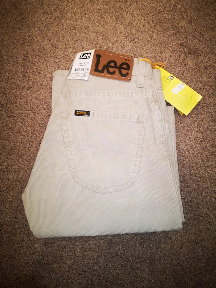 Deadstock lee store cord jeans