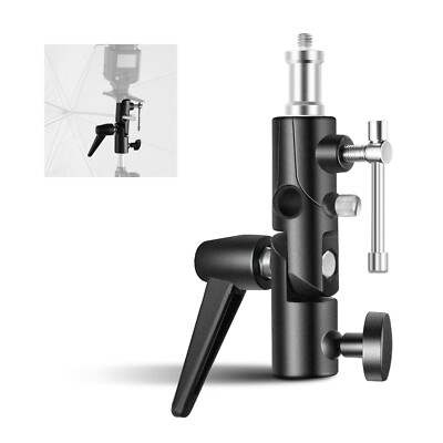 Neewer Camera Flash Bracket H-Type Mount with Umbrella Softbox Holder