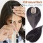 ATOZWIG Remy Human Hair Topper – Clip-In, Silk/Mono Base, Various Lengths & Colors, Ombré Style
