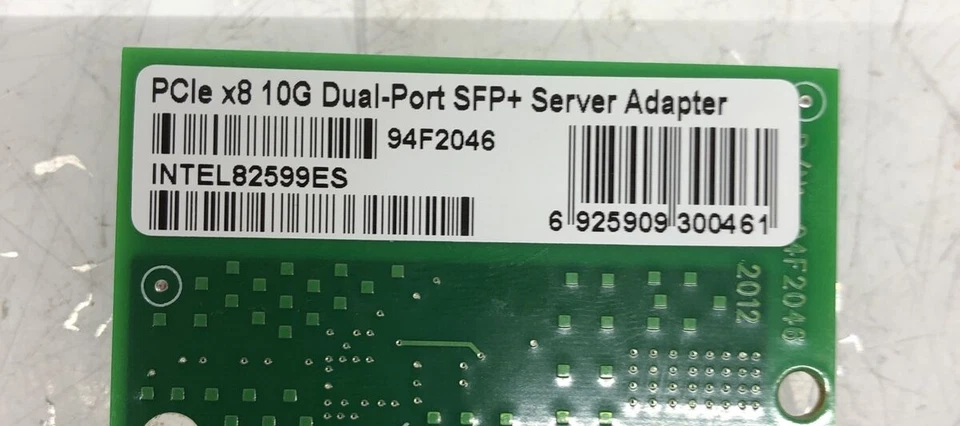 Intel 82599ES ETHERNET 10GB DUAL PORT ADAPTER - Image 4 of 4