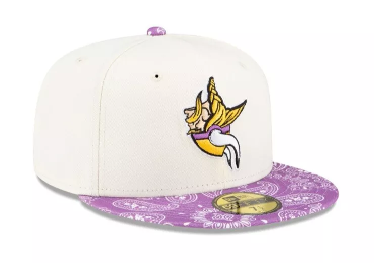 MINNESOTA VIKINGS New Era 59FIFTY Just Caps Upside Down