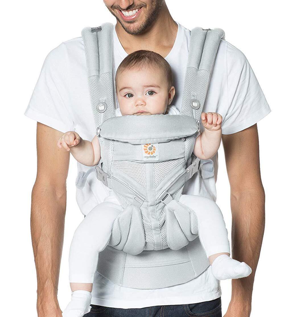 [美品]ergobaby OMNI 360 cool AIR グレー ERGOBABY Omni 360 Cool Air Mesh Baby Carrier | ANB Baby