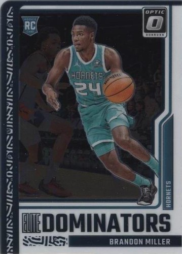 その他 NBA DONRUSS OPTIC RC BRANDON MILLER AQUA 2023-24 Donruss Optic Brandon Miller Rated Rookie RC #219 Aqua