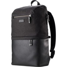 Borsa zaino Tenba Cooper DSLR fotocamera con accenti in pelle grigio #637-408 (Regno Unito)