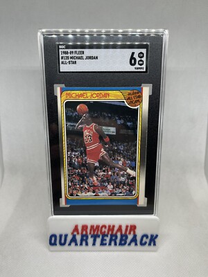 1988-89 Fleer - Fleer All Star Team Michael Jordan #120 for sale