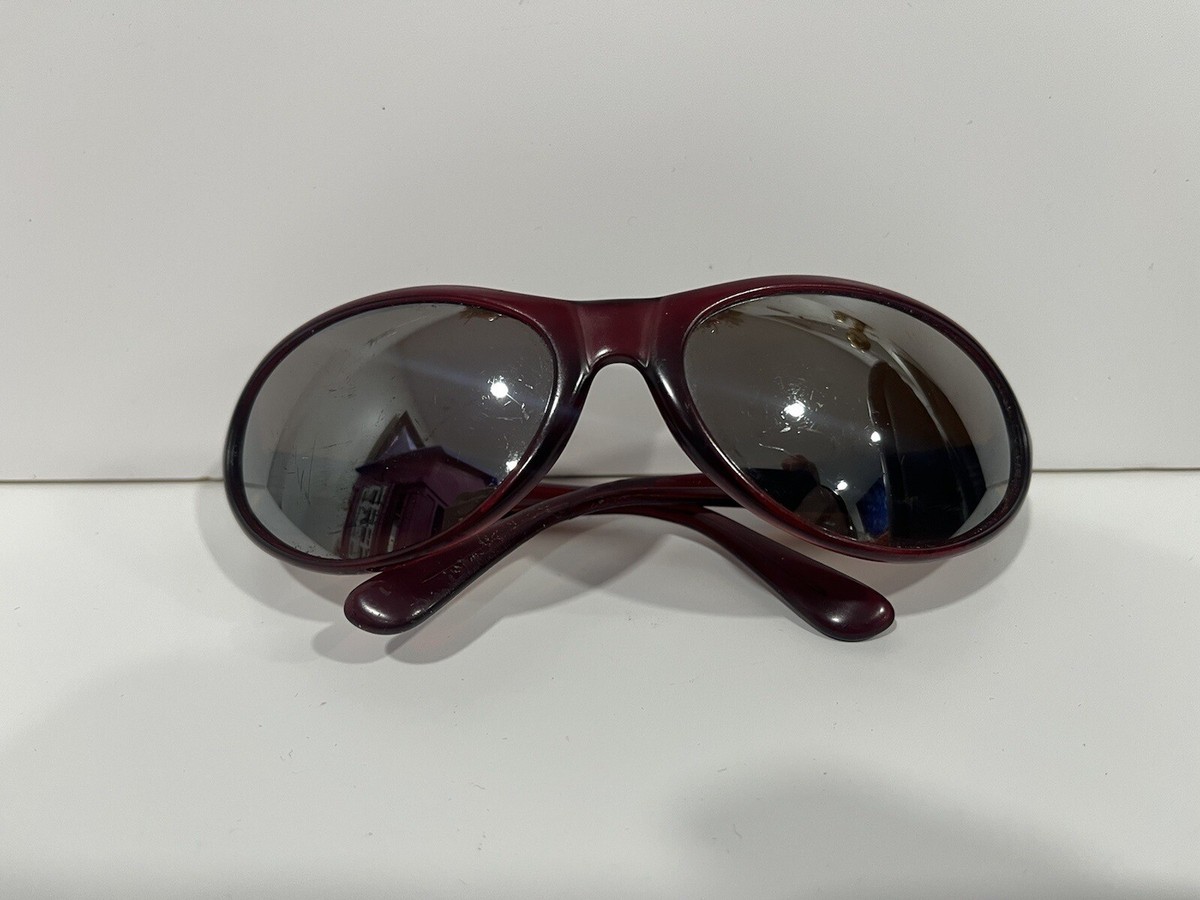 Arnette Deuce Original Sunglasses Burgundy Red Gray Lenses - RARE