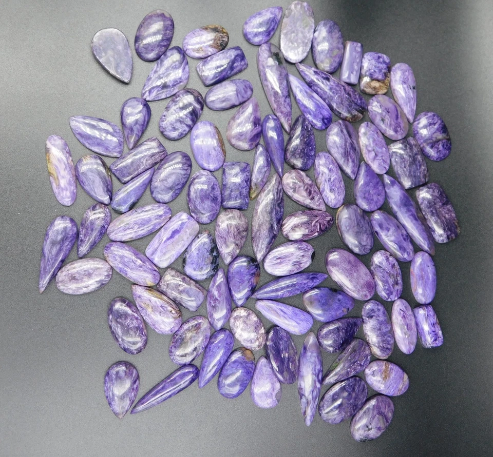 Charoite Natural Cabochon Loose Handmade Gemstone Foe Making Jewelry 71914 - Image 2 of 4