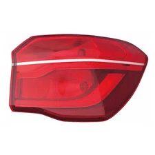Passenger Side LED Tail Light Fits 16-18 BMW X1 Vehicles W/ LED Headlights; CAPA