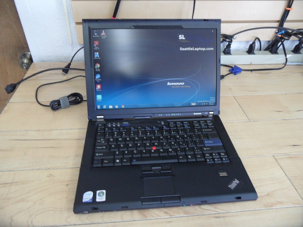 Lenovo Thinkpad T61 For Parts No Hard Drive Posts Bios Loud Fan | eBay