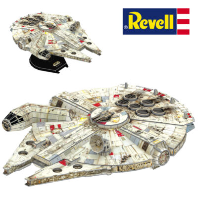 Star Wars Millennium Falcon 4D Puzzle 3D Bausatz ca. 48cm Kartonmodell Revell