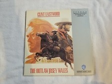 The Uutlaw Josey Wales LaserDisc Clint Eastwood