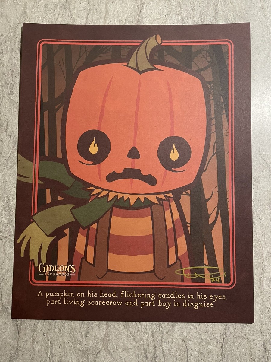 Gideons Bakehouse Gordy Pumpkin Color 11x14 November 2024 Signed Print