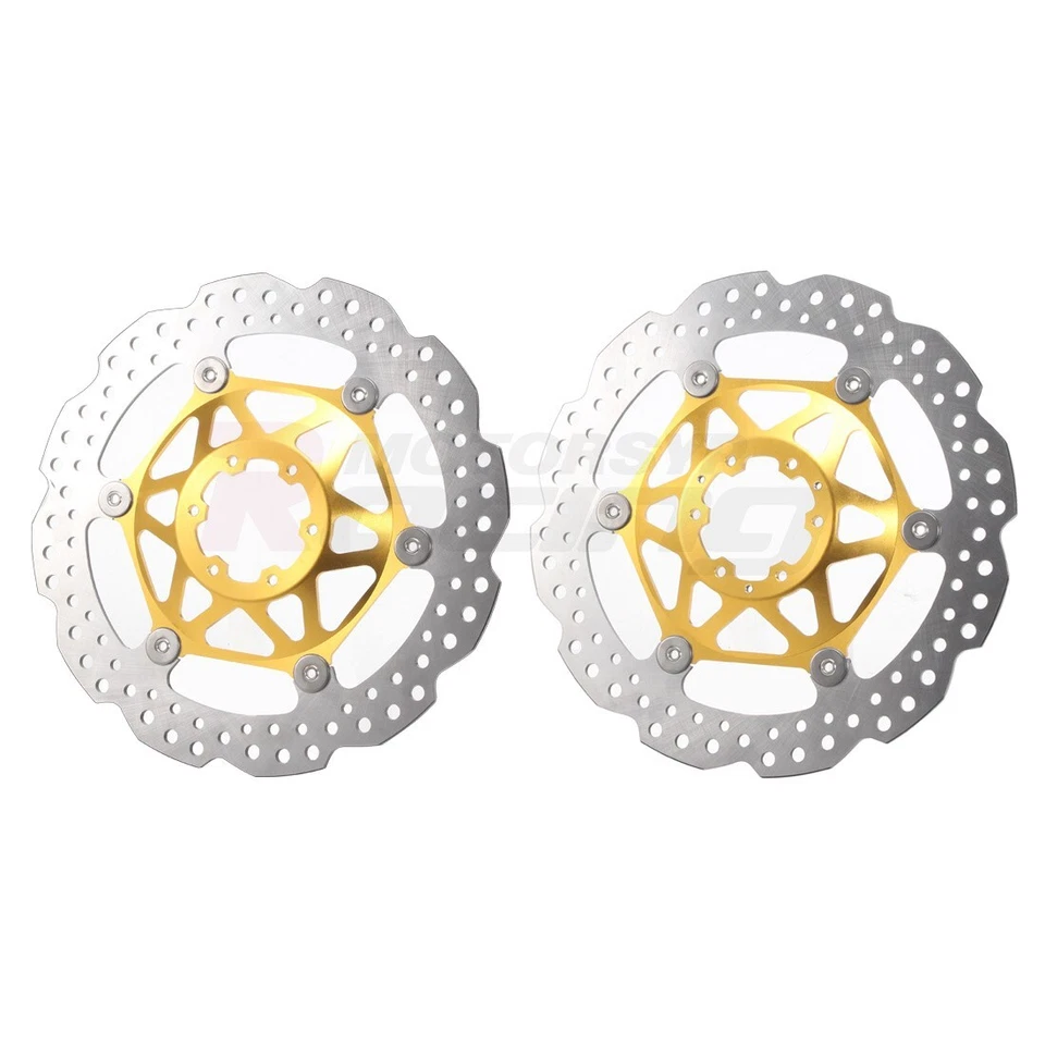 2x Disco de freno delantero Honda CRF1000 Africa Twin 2016-2019 CRF1100 2020-2021 - Imagen 2 de 4