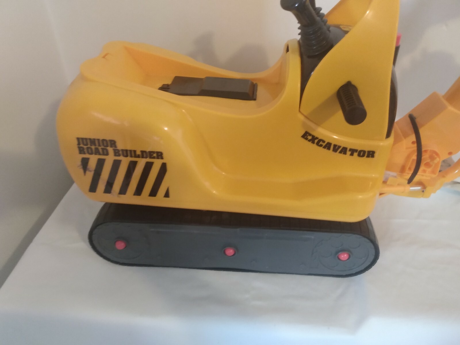 junior road builder excavator toy