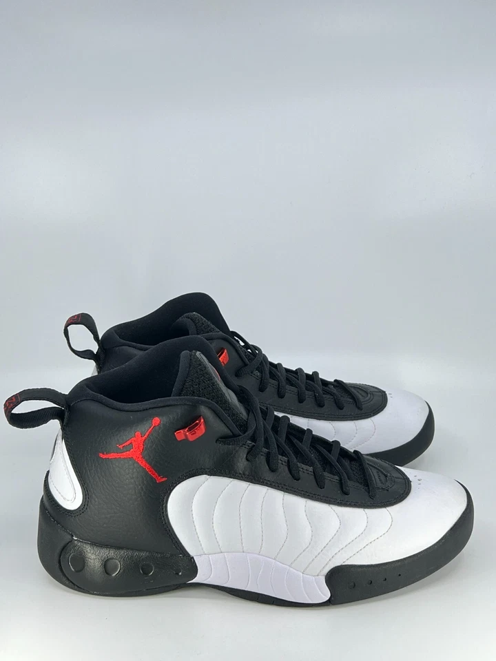 Air Jordan Jumpman Pro White Red Logo Trainers Basketball Sneakers Men Size 12US - Image 4 of 4