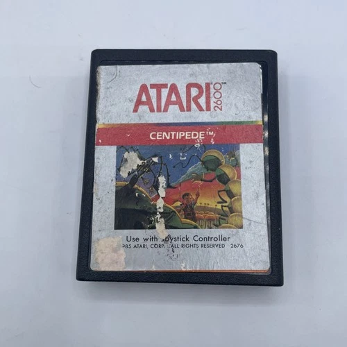 Centipede  2676 (Atari 2600, 1982) - Cartridge Only Tested Free Shipping Only