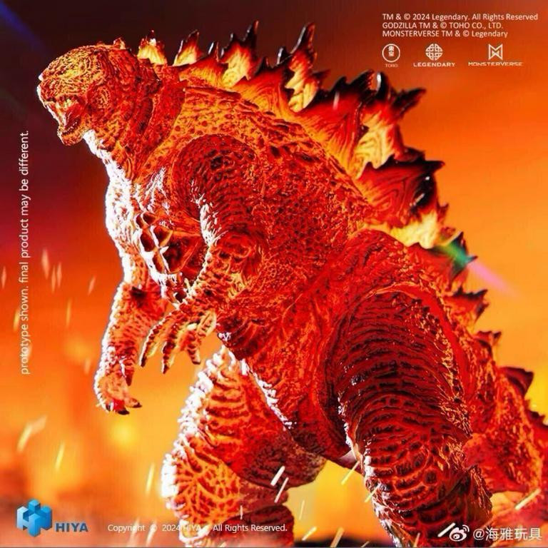 (送料込み)上海限定版　hiyatoys バーニングゴジラ バトルver Hiya Toys Burning Godzilla Battle Ver. Shanghai Wonder