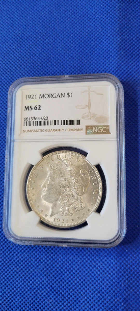 MS 62 Graded 1921 Year Morgan US Dollars (1878-1921) for sale | eBay