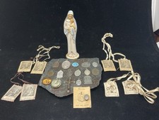 Antique/vintage Religious Pendants And Miscellaneous Many Turn-Of-The-Century